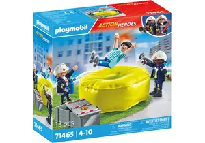 Playmobil 71465  Action Heroes  Feuerwehrleute mit Luftkissen