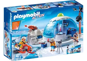 Playmobil 9055  Action  Polar Ranger Hauptquartier
