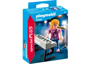Playmobil 9095  Special Plus  Sängerin am Keyboard