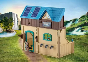 Playmobil 1036  Horses of Waterfall  Anbau-Stall (Folienverpackung)