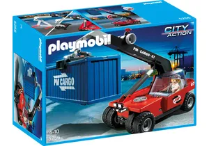 Playmobil 5256  City Action  Großer Containerstapler