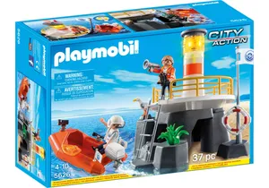 Playmobil 5626  City Action  Leuchtturm mit Rettungsboot