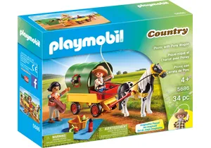 Playmobil 5686  Country  Ausflug mit Ponywagen
