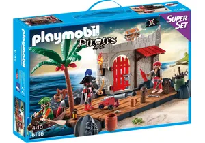 Playmobil 6146  Pirates SuperSet Super Set Piratenfestung