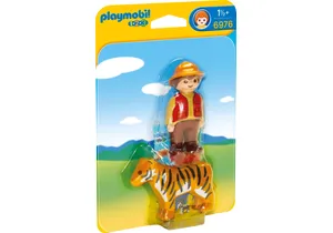 Playmobil 6976 1-2-3   Wildhüter mit Tiger
