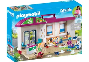Playmobil 70146  City Life Mitnehm Tierklinik
