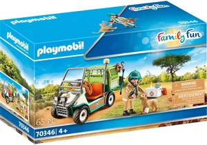 Playmobil 70346  Family Fun  Zoo-Tierarzt mit Fahrzeug