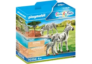 Playmobil 70356  Family Fun  2 Zebras mit Baby