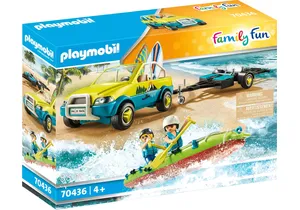 Playmobil 70436  Family Fun  Strandauto mit Kanuanhänger
