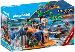 Playmobil 70556  Dinos  Pirateninsel mit Schatzversteck