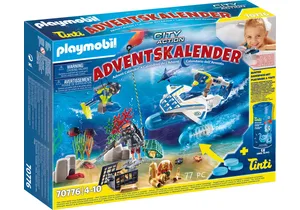 Playmobil 70776  City Action Adventskalender Badespaß Polizeitaucheinsatz