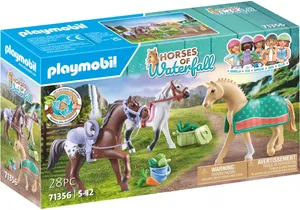 Playmobil 71356  Horses of Waterfall  3 Pferde: Morgan, Quarter Horse & Shagya Araber