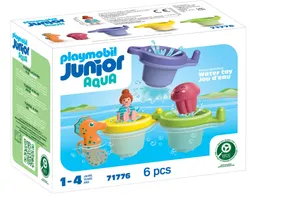 Playmobil 71776 Junior   Aqua Schwimmbecken mit Wasserspaß