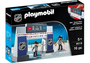 Playmobil 9016  NHL  Score Clockwith 2 Referees