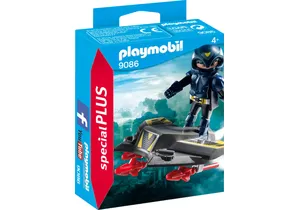 Playmobil 9086  Special Plus  Sky Knight mit Fluggleiter