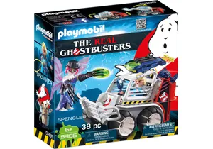 Playmobil 9386  Ghostbusters  Spengler mit Käfigfahrzeug