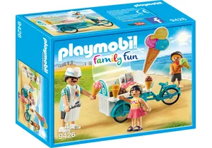 Playmobil 9426  Family Fun  Fahrrad mit Eiswagen