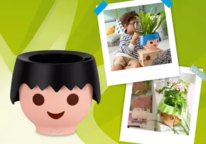 Playmobil 19047 OJO Pflanzengefäß Family Fun  Raven Black