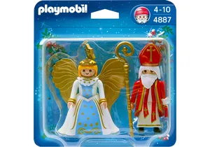 Playmobil 4887  Christmas DuoPack St. Nikolaus und Christkind