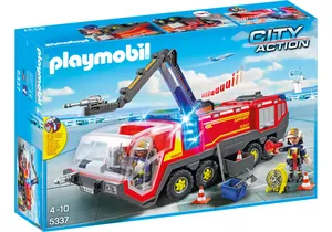 Playmobil 5337  City Action  Flughafenlöschfahrzeug mit Licht und Sound