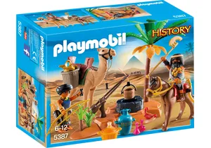Playmobil 5387  History  Grabräuber-Lager