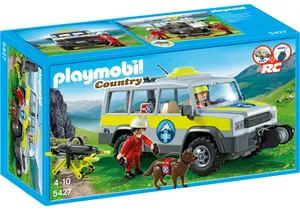 Playmobil 5427  Country  Einsatzfahrzeug der Bergrettung