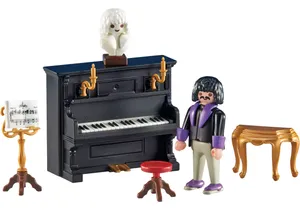 Playmobil 6527  City Life  Pianist mit Klavier (Folienverpackung)