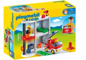 Playmobil 6777 1-2-3  Mitnehm Feuerwehrstation