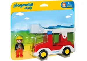 Playmobil 6967 1-2-3   Feuerwehrleitfahrzeug