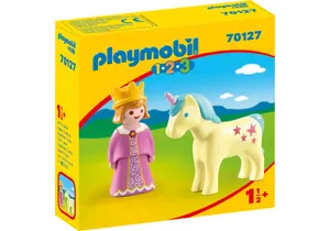 Playmobil 70127 1-2-3   Prinzessin mit Einhorn