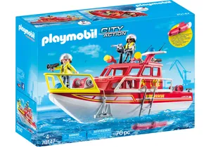 Playmobil 70147  City Action  Feuerlöschboot