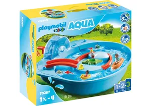 Playmobil 70267 1-2-3   Fröhliche Wasserbahn