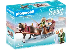 Playmobil 70397  Spirit  Winterliche Schlittenfahrt