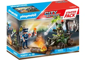 Playmobil 70817  City Action Starter Pack Polizei Gefahrentraining