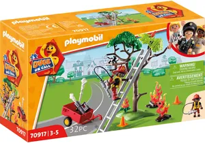 Playmobil 70917  Duck on Call  Feuerwehr Action: Rette die Katze!