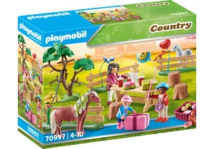 Playmobil 70997  Country  Kindergeburtstag auf dem Ponyhof