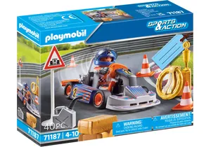 Playmobil 71187  Sports & Action Geschenkset Racing-Kart