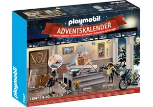 Playmobil 71347  City Action Adventskalender Polizei Museumsdiebstahl