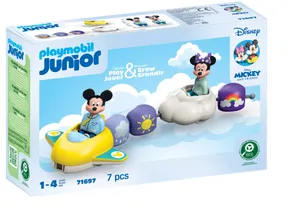 Playmobil 71697 Junior Disney  Micky Maus & Minnie Maus Wolkenflug