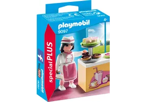 Playmobil 9097  Special Plus  Konditorin mit Kuchentheke