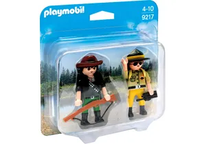 Produktbild von Playmobil 9217   DuoPack Ranger und Wilddieb