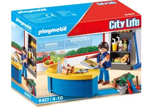 Playmobil 9457  City Life  Hausmeister mit Kiosk