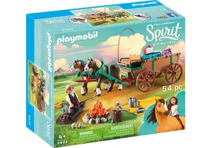 Playmobil 9477  Spirit  Vater Jim mit Kutsche