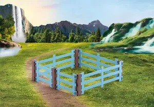 Playmobil 1038  Horses of Waterfall  Zaunerweiterung (Folienverpackung)