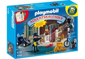 Playmobil 4168  Action Heroes Adventskalender Polizeialarm im Museum