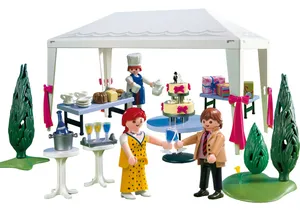 Produktbild von Playmobil 4308    Hochzeitsgäste im Partyzelt