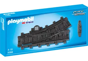 Playmobil 4388  RC Train  Weiche links