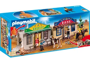 Produktbild von Playmobil 4398   Mitnehm Westernstadt