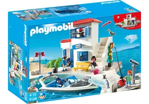 Produktbild von Playmobil 5128    Hafenpolizei mit Schnellboot
