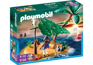 Produktbild von Playmobil 5138    Schiffbrüchiger auf Palmeninsel